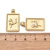 304 Stainless Steel Pendants STAS-C184-11G-01-3
