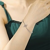 Witch Knot 304 Stainless Steel Link Bracelets FS-WG5CE25-01-3