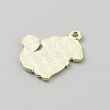 Alloy Enamel Pendants PALLOY-TAC0175-07B-G-2