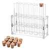 Acrylic Multi-Use Colorimetrical Cylinder Tube Display Racks DIY-OC0013-10B-1