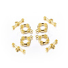 Tibetan Style Alloy Toggle Clasps LF0141Y-NFG-2
