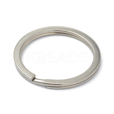 Tarnish Resistant 304 Stainless Steel Keychain Clasp Findings STAS-B012-02C-P-1