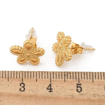 304 Stainless Steel Stud Earrings for Women LS-STAS-Z117-12G-1