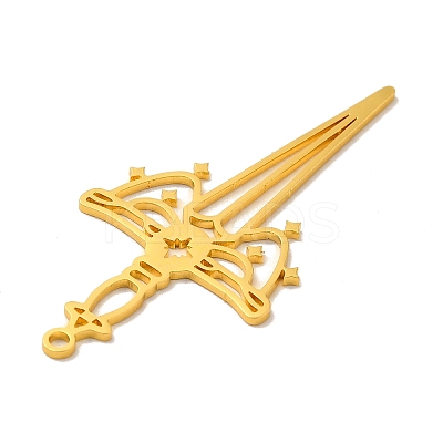 201 Stainless Steel Big Pendants LS-X-STAS-E175-05G-1