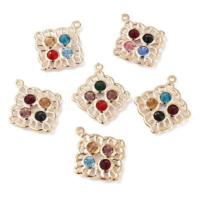 Iron with Glass Pendants IFIN-B002-04KCG-1