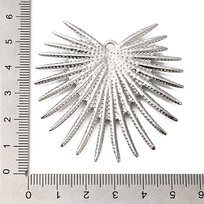 Anti-Tarnish 304 Stainless Steel Pendants STAS-H225-01S-1