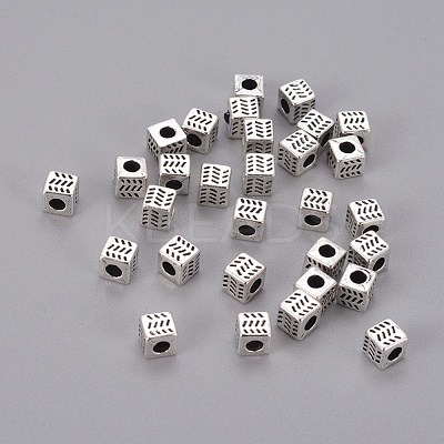 Tibetan Style Alloy Spacer Beads LFH10004Y-1