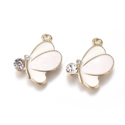 Alloy Enamel Pendants ENAM-F137-04A-1