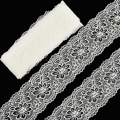 5 Yards Flat Cotton Lace Ribbon OCOR-GF0004-71B-02-1