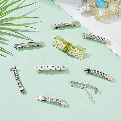 Iron Hair Barrette Findings IFIN-SC0001-63B-1