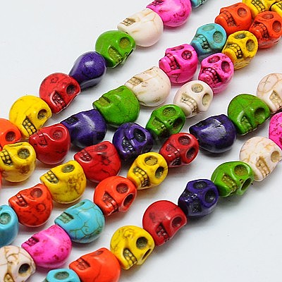 Synthetic Turquoise Beads Strands TURQ-G113-18x23mm-M-1