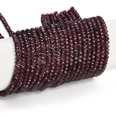 Natural Garnet Beads Strands G-H081-A01-01-1