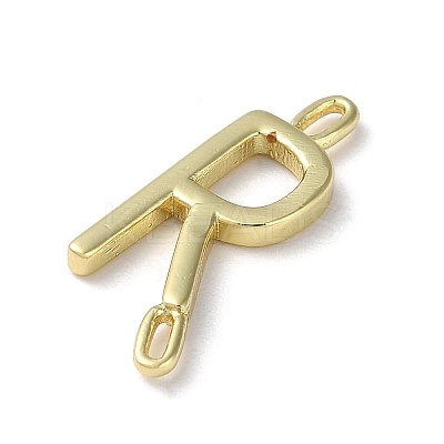 Rack Plating Brass Connector Charms KK-P245-07G-R-1