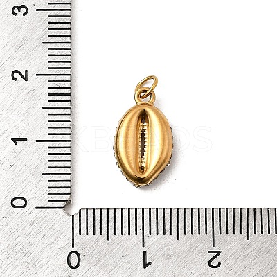 304 Stainless Steel Rhinestone Pendants STAS-B097-06G-06-1