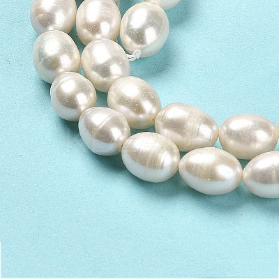 Natural Cultured Freshwater Pearl Beads Strands PEAR-E016-091-1