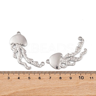 Non-Tarnish 304 Stainless Steel Connector Charms STAS-G335-04P-1