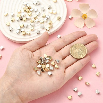 100Pcs 2 Colors CCB Plastic Bead KY-CJ0001-64-1