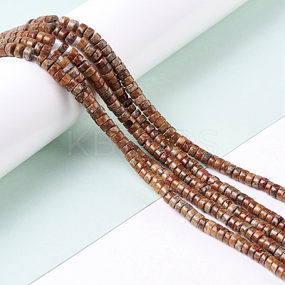Natural Pyrite Beads Stands G-I318-06B-1