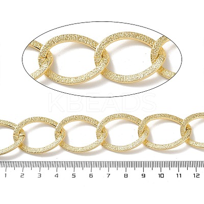 Oxidation Aluminum Textured Curb Chains CHA-E003-08G-1