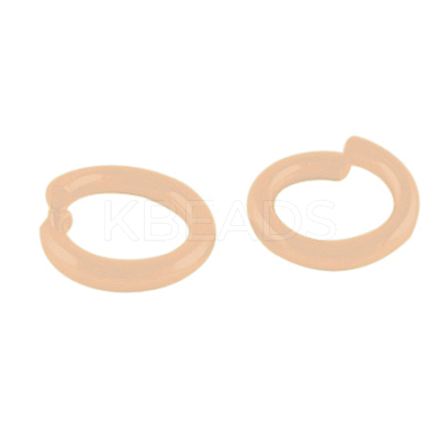 Brass Open Jump Rings JRC6mm-RG-1