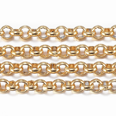 Ion Plating(IP) 304 Stainless Steel Rolo Chains CHS-H011-02G-1