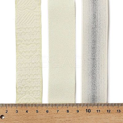 9 Yards 3 Styles Polyester Ribbon SRIB-A014-M03-1