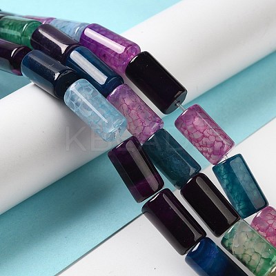 Natural Agate Beads Strands G-H295-E01-09-1