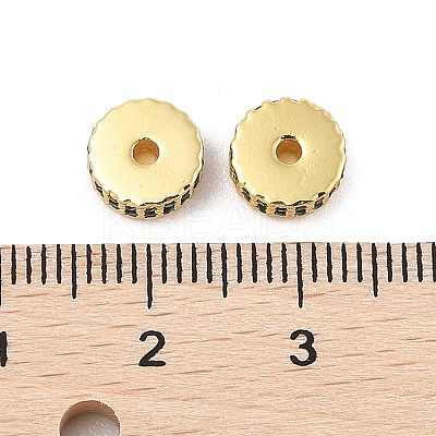 Rack Plating Brass Micro Pave Cubic Zirconia Beads KK-F879-14G-10-1