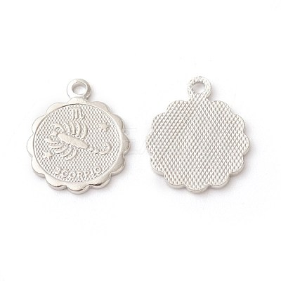 Brass Charms KK-F772-19P-09-1
