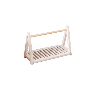Shelf Shape Wood Miniature Ornaments PW-WG48347-01-1