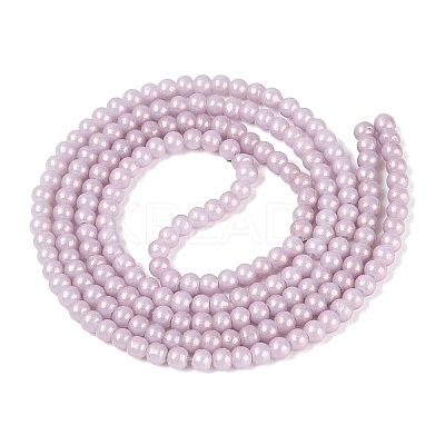 Baking Paint Glass Pearl Beads Strands DGLA-ZX001-05B-03-1