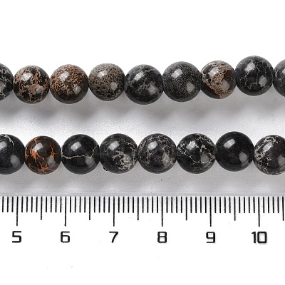 Dyed Natural Regalite/Imperial Jasper/Sea Sediment Jasper Beads Strands G-B124-C01-1