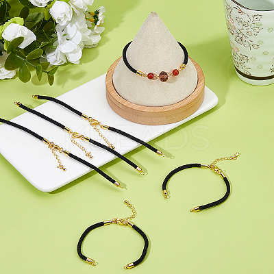 10Pcs Nylon Cords Bracelet Makings Fit for Connector Charms AJEW-DC0001-90-1