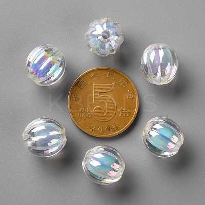 Transparent Acrylic Beads TACR-S152-07B-SS2113-1