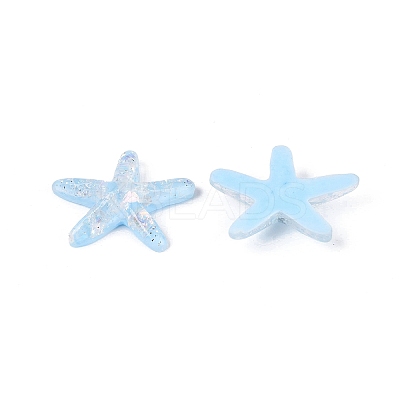 Transparent Resin Cabochons CRES-ZX003-01A-1