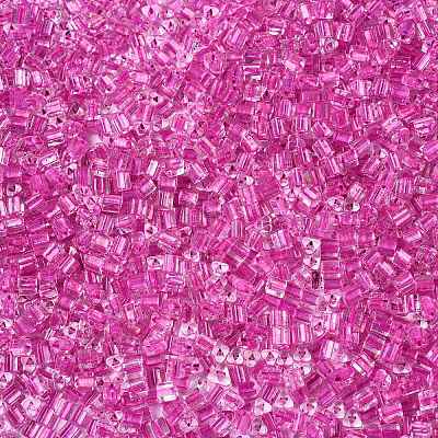 6/0 Transparent Inside Colours Glass Seed Beads SEED-N006-003I-1