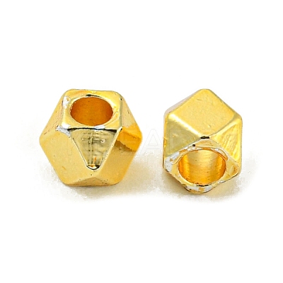 Rack Plating Brass Spacer Beads FIND-T071-03G-B02-RS-1