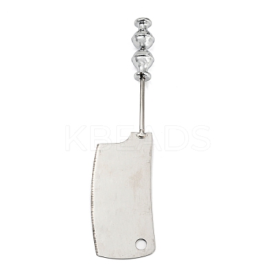 Non-Tarnish 201 Stainless Steel Cake Spatulas AJEW-P114-01H-P-1