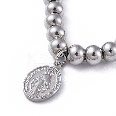 Tarnish Resistant Adjustable 304 Stainless Steel Slider Bracelets BJEW-JB04545-02-1