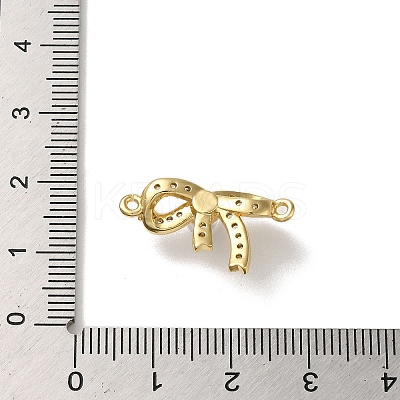 Rack Plating Brass Micro Pave Clear Cubic Zirconia Pendants KK-R158-09G-1