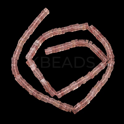 Natural Strawberry Quartz Beads Strands G-A280-C12-01-1