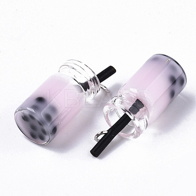 Glass Bottle Pendants X-CRES-N017-03F-1