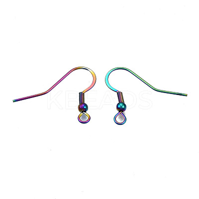Ion Plating(IP) 304 Stainless Steel French Earring Hooks STAS-S119-019-1