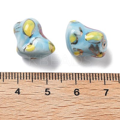 Handmade Porcelain Beads PORC-L079-10-1