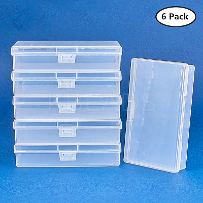 Plastic Bead Containers CON-BC0004-13-1