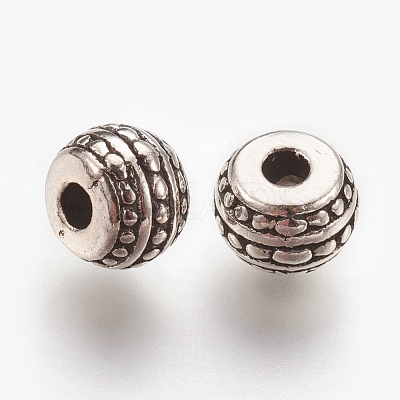 Tibetan Style Alloy Spacer Beads LF0883Y-1