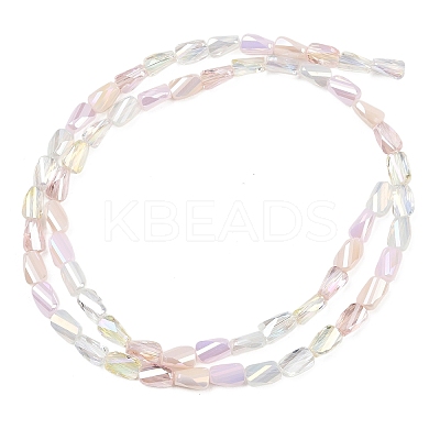 Electroplate Glass Beads EGLA-D300-01A-07-1