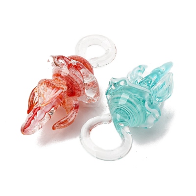 Handmade Lampwork Pendants LAMP-K039-31-1