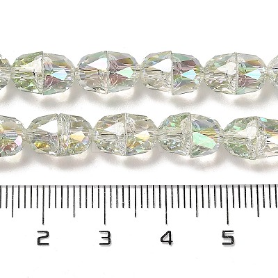 Transparent Glass Beads Strands EGLA-D030-03C-1