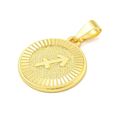 Brass Pendants KK-P263-14G-12-1